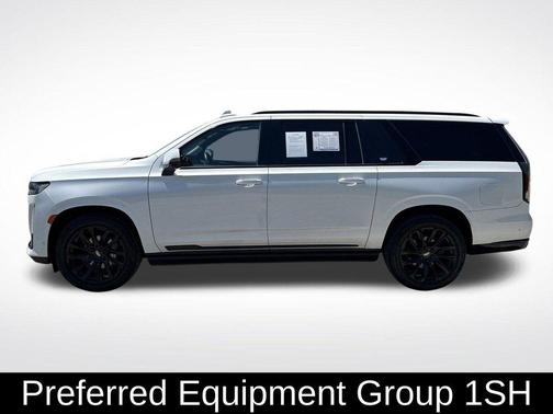 Crystal White Tri-Coat 2022 Cadillac Escalade ESV Sport Platinum
