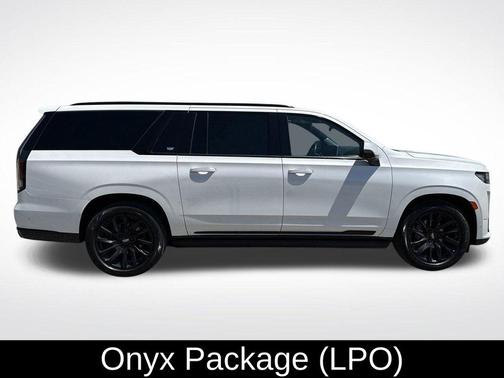 Crystal White Tri-Coat 2022 Cadillac Escalade ESV Sport Platinum
