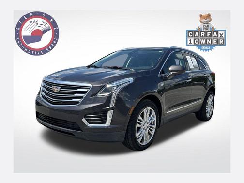 Dark Granite Metallic 2017 Cadillac XT5 Premium Luxury