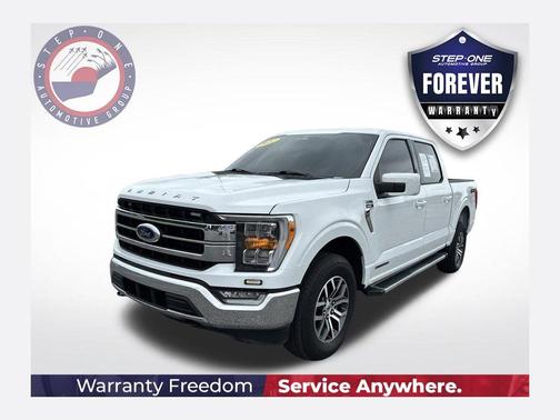 Oxford White 2022 Ford F-150 Lariat