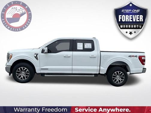 Oxford White 2022 Ford F-150 Lariat