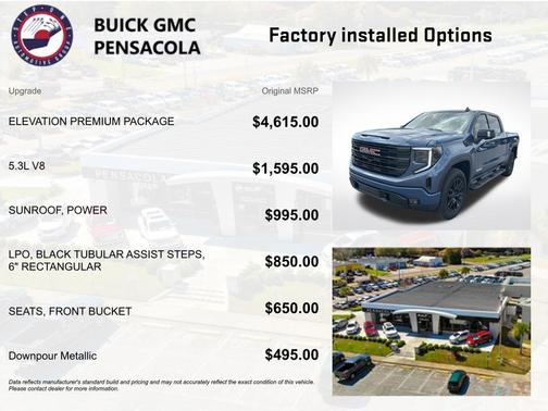 Metallic 2026 GMC Sierra 1500 Elevation
