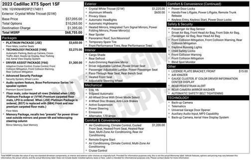 2023 Cadillac XT5 Sport