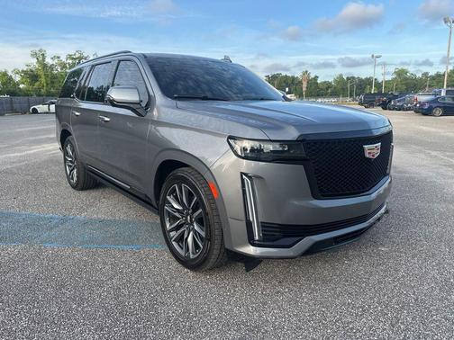 Satin Steel Metallic 2021 Cadillac Escalade Sport