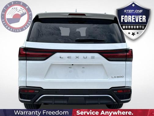 Ultra White 2023 Lexus LX 600 F SPORT