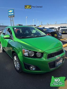 Green 2015 Chevrolet Sonic LT