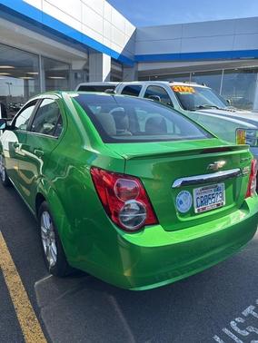Green 2015 Chevrolet Sonic LT
