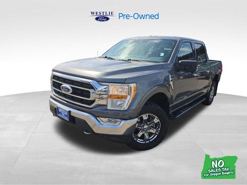 Gray 2021 Ford F-150 XLT