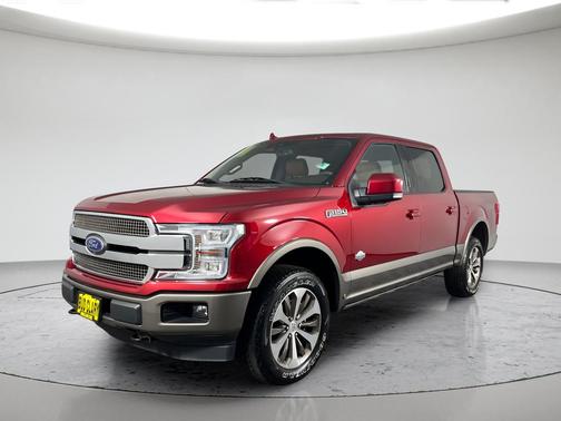 Red 2019 Ford F-150 King Ranch