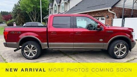 Red 2019 Ford F-150 King Ranch