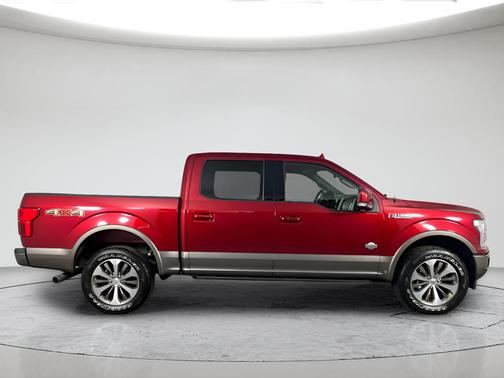 Red 2019 Ford F-150 King Ranch