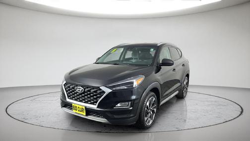 Black 2021 Hyundai TUCSON Sport