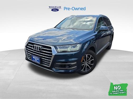 Galaxy Blue Metallic 2018 Audi Q7 3.0T Prestige