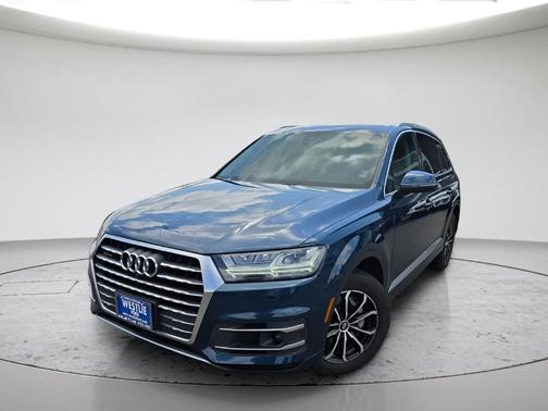 Galaxy Blue Metallic 2018 Audi Q7 3.0T Prestige