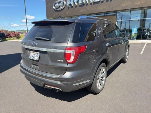 Gray 2019 Ford Explorer Limited