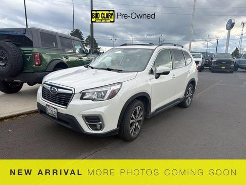 Crystal White Pearl 2020 Subaru Forester Limited