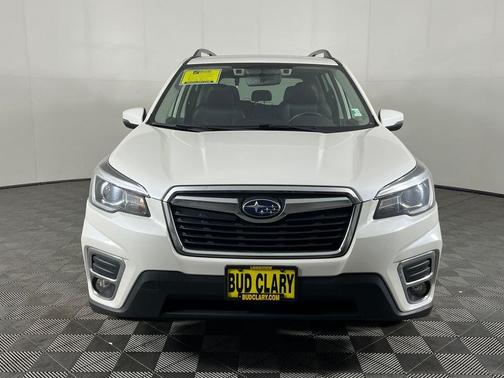 Crystal White Pearl 2020 Subaru Forester Limited