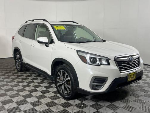 Crystal White Pearl 2020 Subaru Forester Limited