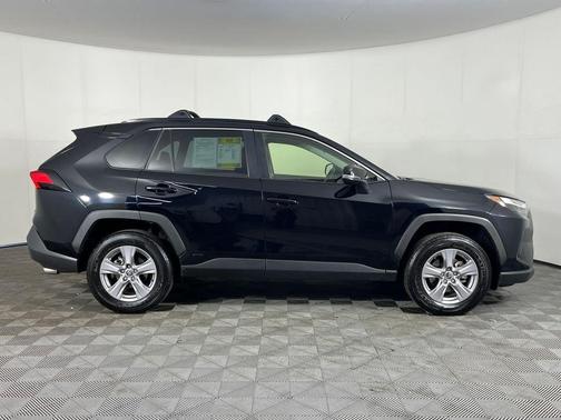 Black 2024 Toyota RAV4 Hybrid LE