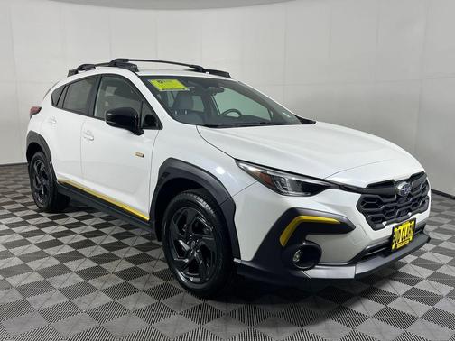 Crystal White Pearl 2024 Subaru Crosstrek Sport