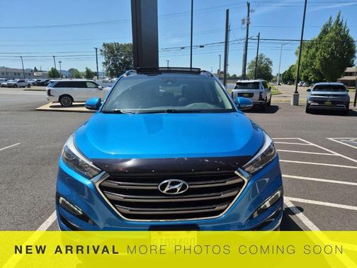 Caribbean Blue 2016 Hyundai TUCSON Limited