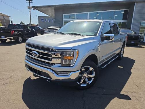 Silver 2022 Ford F-150 Lariat