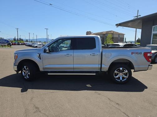 Silver 2022 Ford F-150 Lariat
