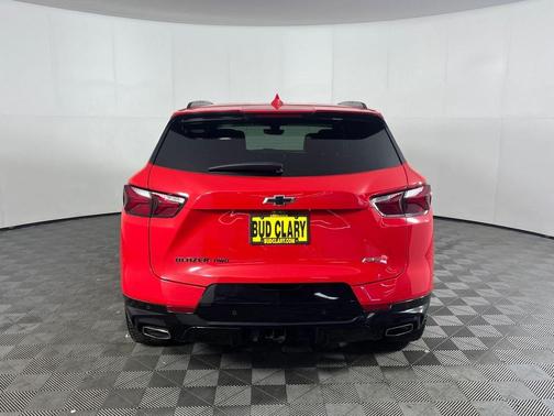 Red 2021 Chevrolet Blazer RS