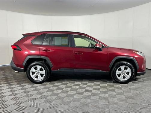 Red 2019 Toyota RAV4 XLE