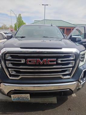 Gray 2021 GMC Sierra 1500 SLT