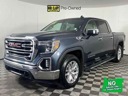 Gray 2021 GMC Sierra 1500 SLT