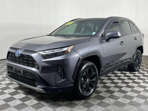 Gray 2023 Toyota RAV4 Hybrid SE