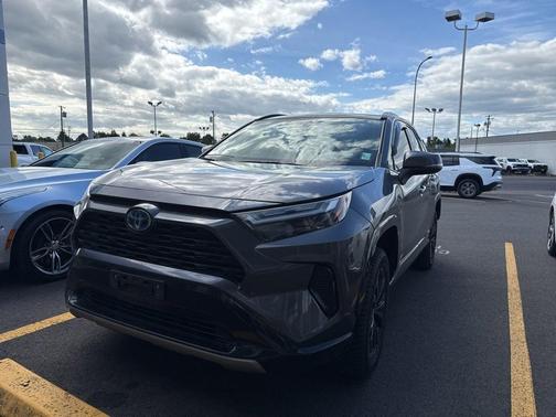 Gray 2023 Toyota RAV4 Hybrid SE