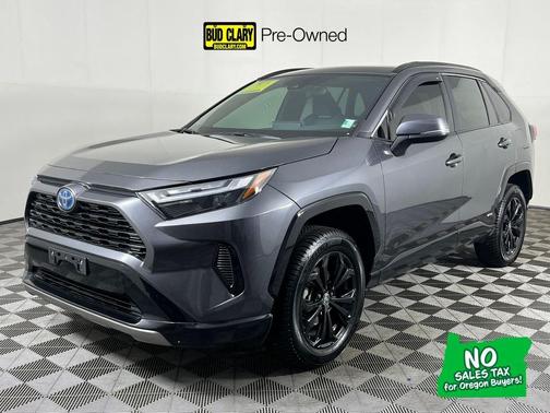 Gray 2023 Toyota RAV4 Hybrid SE