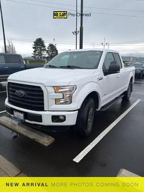 White 2016 Ford F-150 XLT