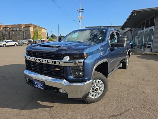 Blue 2022 Chevrolet Silverado 2500 LT