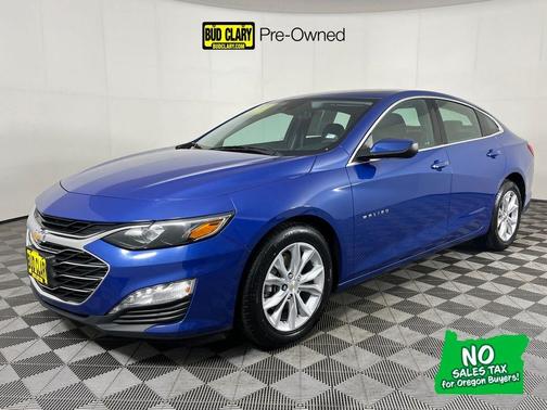 Blue 2023 Chevrolet Malibu LT