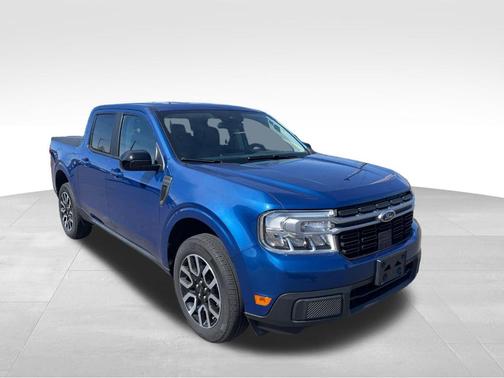 Blue 2024 Ford Maverick Lariat