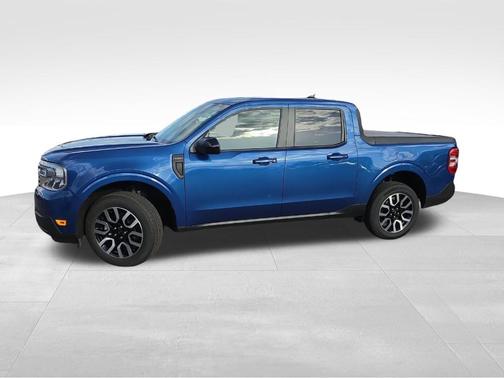 Blue 2024 Ford Maverick Lariat