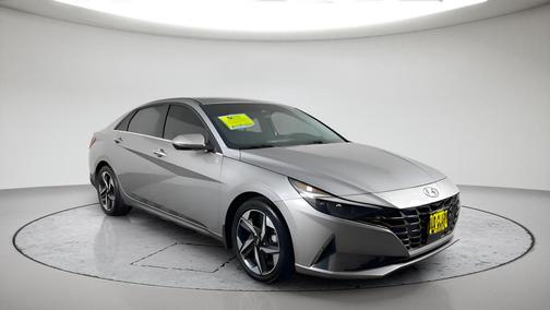 Gray 2023 Hyundai ELANTRA Limited