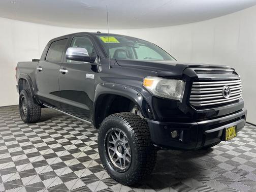 Black 2015 Toyota Tundra Platinum