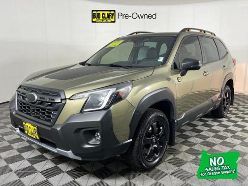 Autumn Green Metallic 2022 Subaru Forester Wilderness