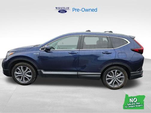 Blue 2022 Honda CR-V Hybrid Touring
