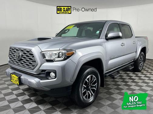 Silver 2021 Toyota Tacoma TRD Sport