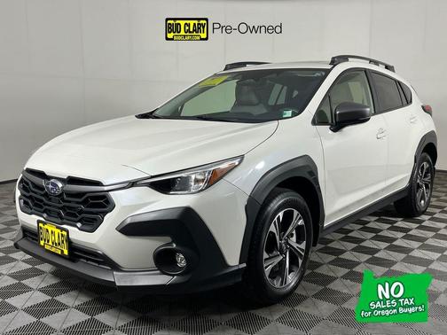 Crystal White Pearl 2024 Subaru Crosstrek Premium