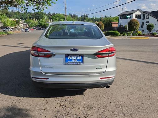 Silver 2019 Ford Fusion SE