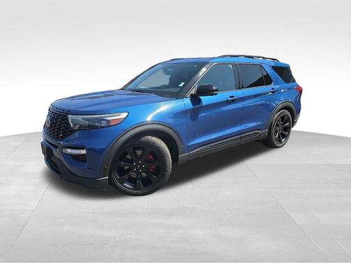 Blue 2020 Ford Explorer ST