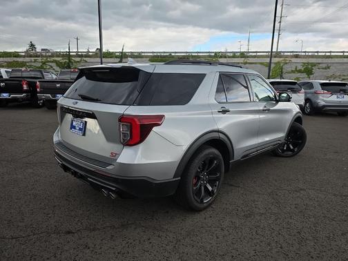 Silver 2020 Ford Explorer ST