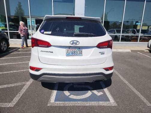 Frost White Pearl 2018 Hyundai Santa Fe Sport 2.4L