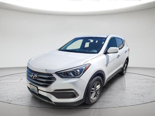 Frost White Pearl 2018 Hyundai Santa Fe Sport 2.4L